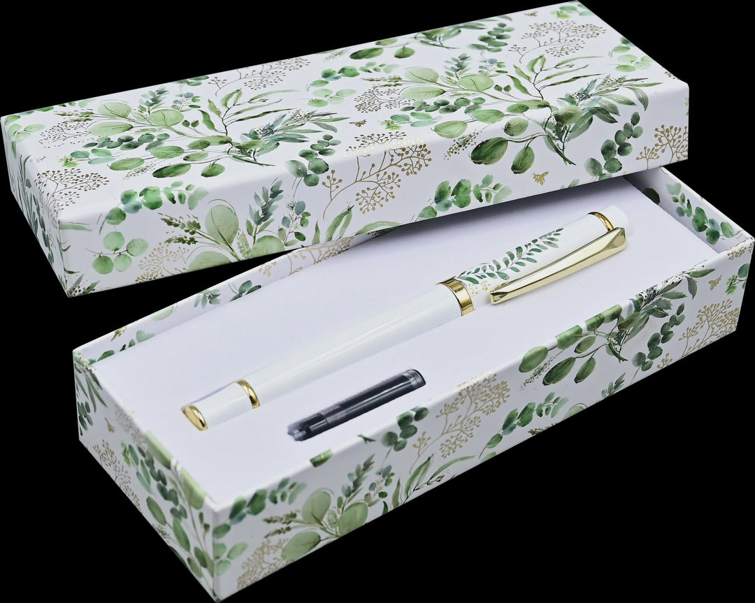 Boxed Fountain Pen - Eucalyptus