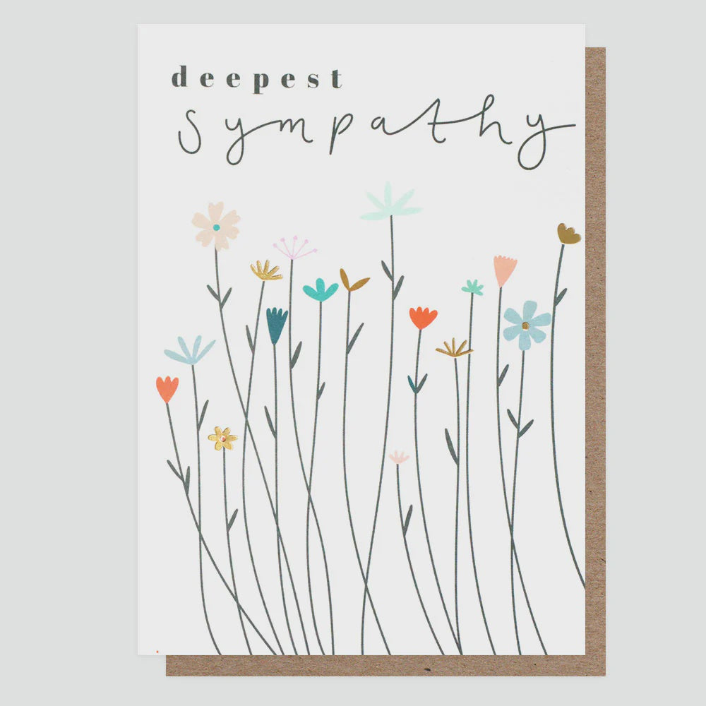 Fleur Card - Deepest Sympathy