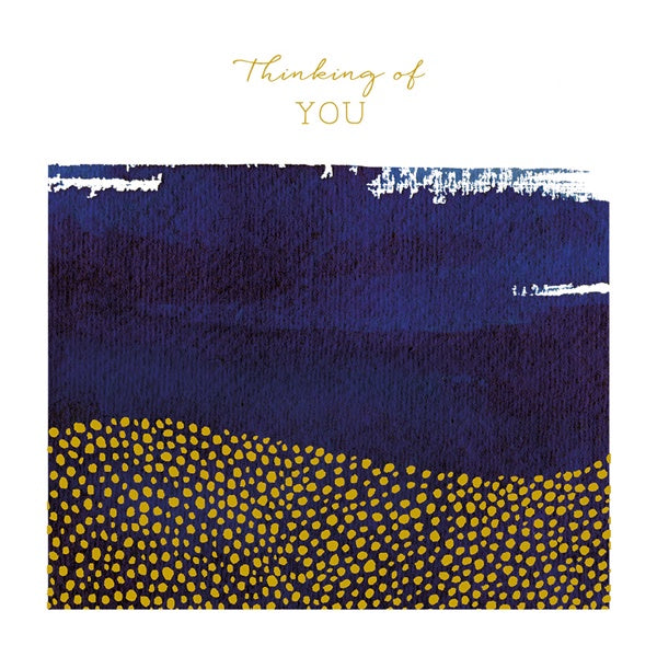 Natural Phenomenon Card - Abstract Sea Thinking of You