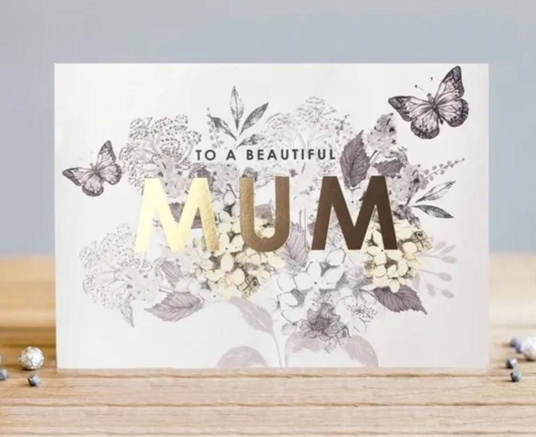 Louise Tiler Card - To a Beautiful Mum