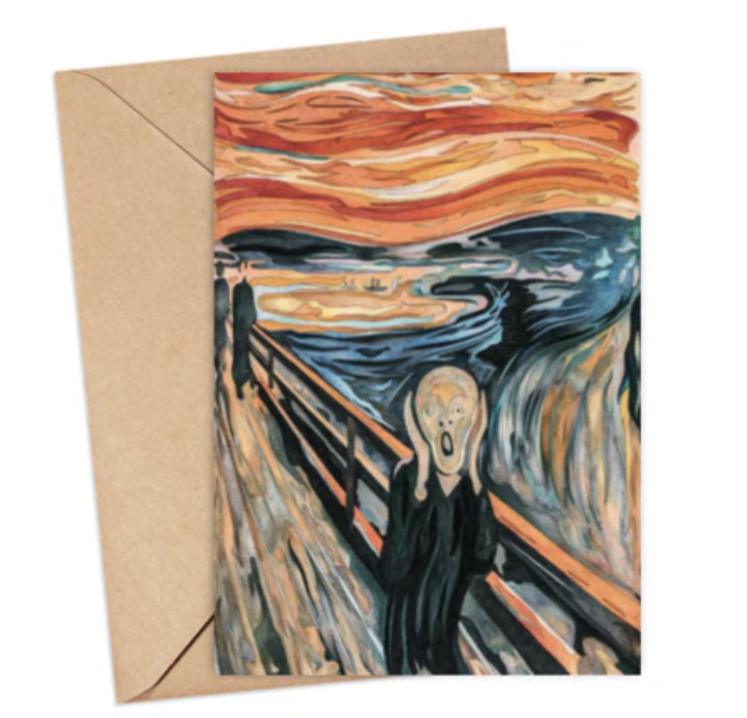 Ikonink Card - The Scream