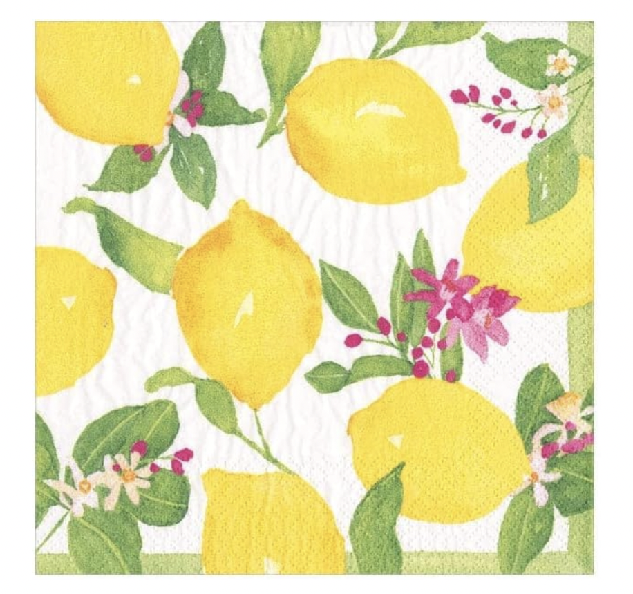 Cocktail Napkin - Limoncello