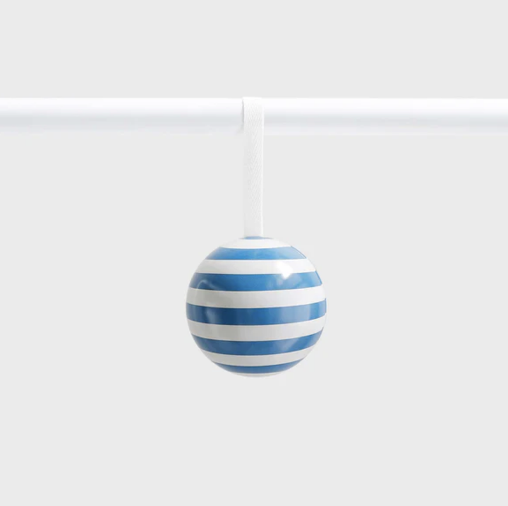 Bauble - Cornish Blue Stripe