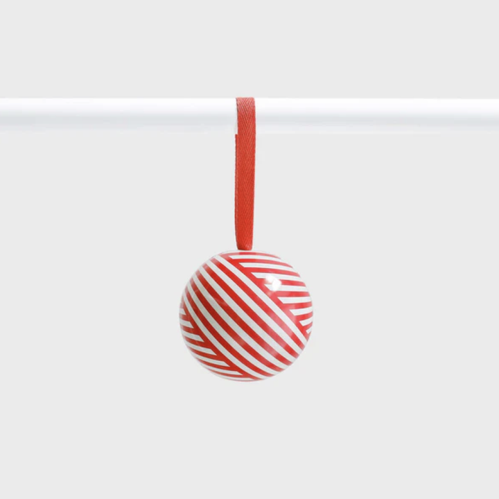 Bauble - Ribbon (Red)