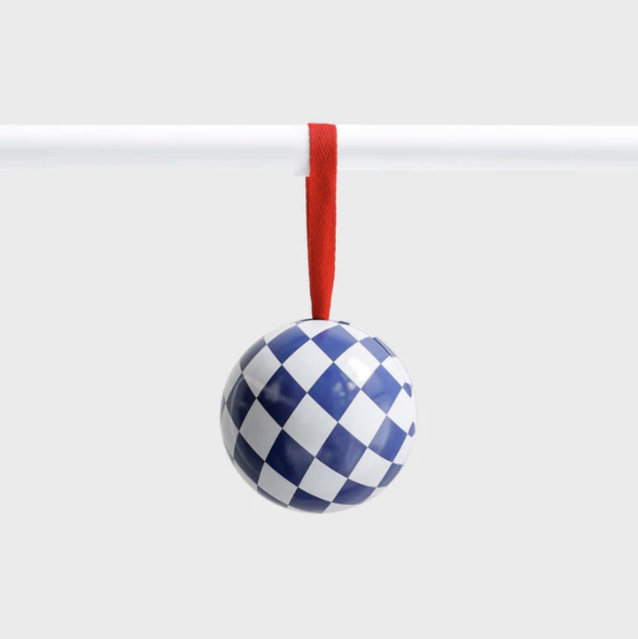 Bauble - Blue Check