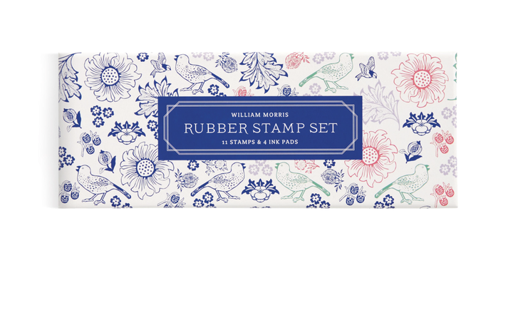 Rubber Stamp Set - William Morris