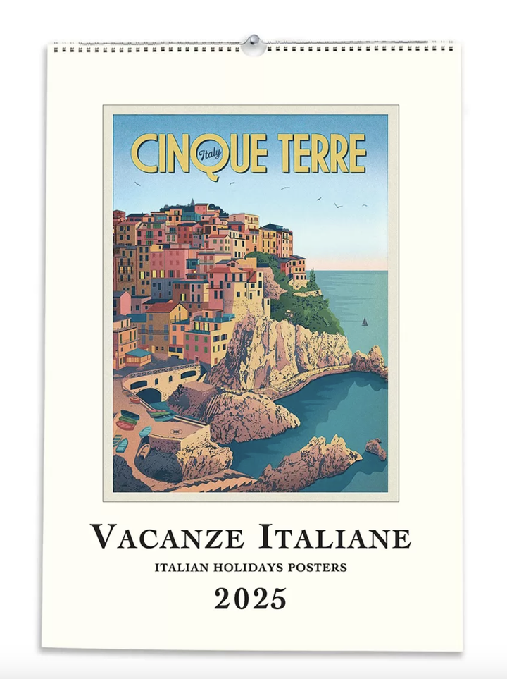 2025 Large Wall Calendar - Vacanze Italiane