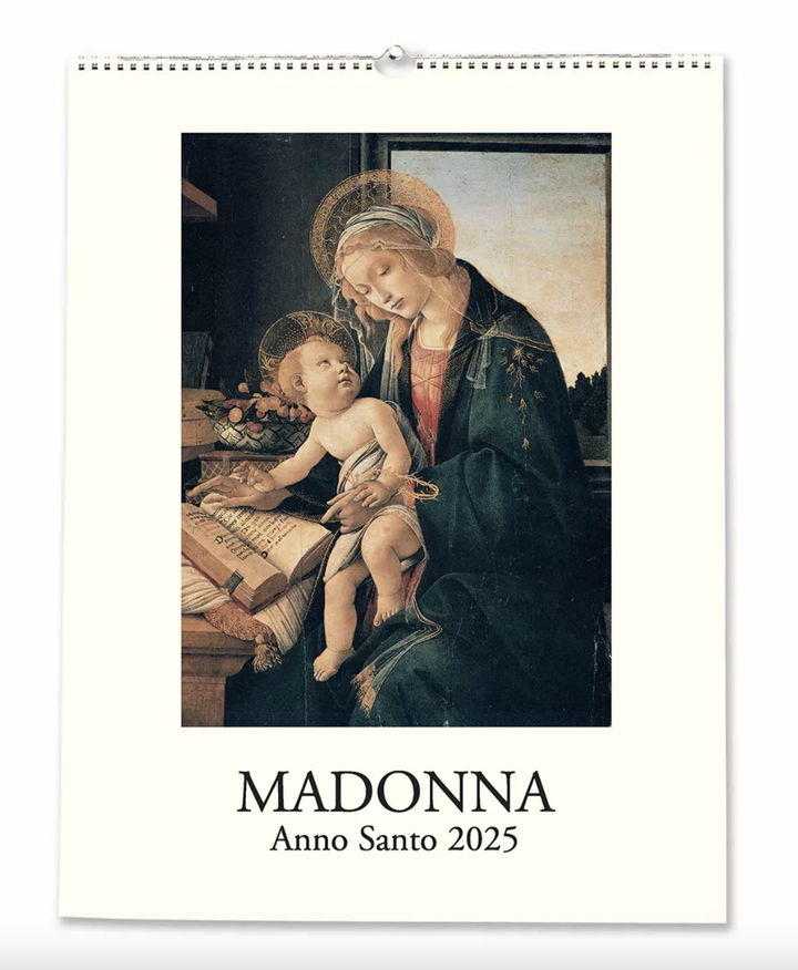 2025 Medium Wall Calendar - Madonna