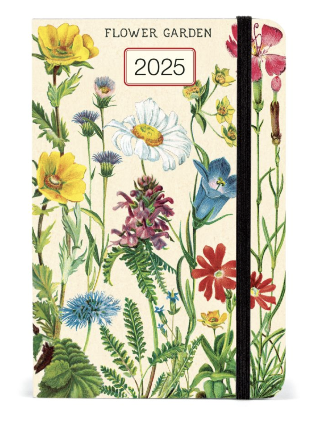 Cavallini 2025 Weekly Planner - Flower Garden