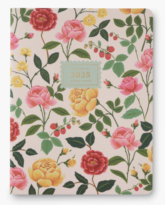 2025 Appointment Notebook - Roses