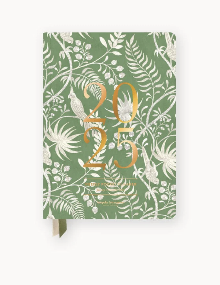 Bespoke 2025 Pocket Diary - Jardin Tropical