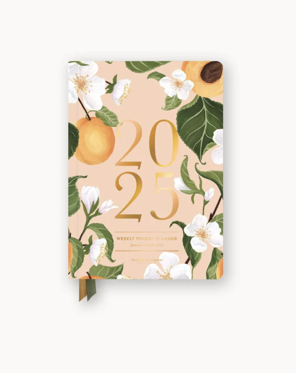 Bespoke 2025 Pocket Diary - Peaches