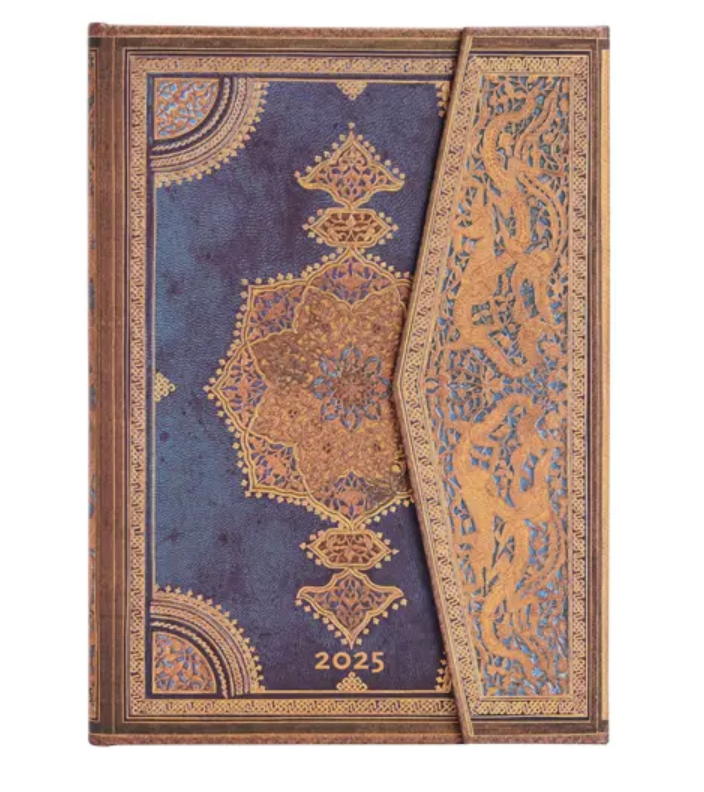 2025 Safavid Indigo, Midi, Horizontal, Weekly