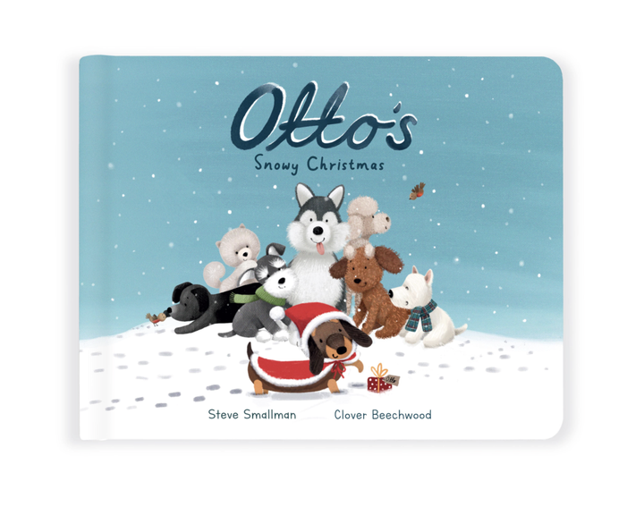 Jellycat Otto’s Snowy Christmas Book (Winter Warmer Otto)