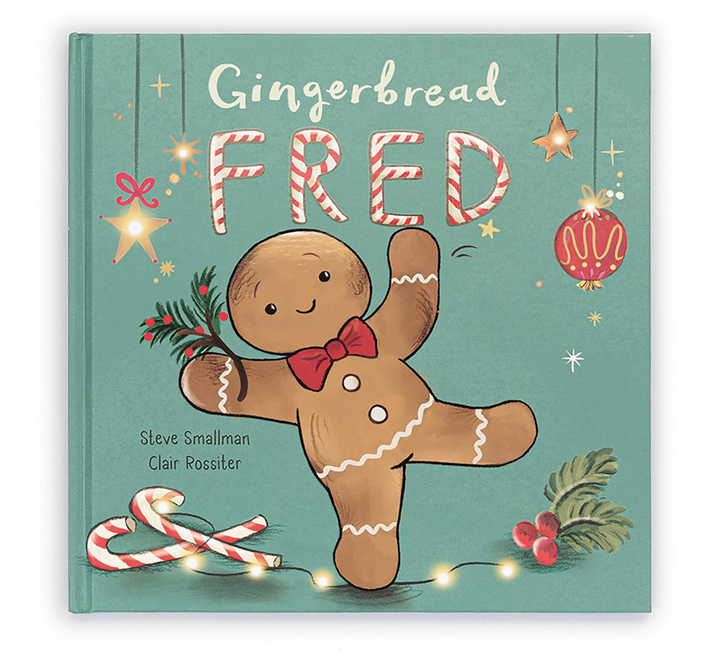 Jellycat Gingerbread Fred Book