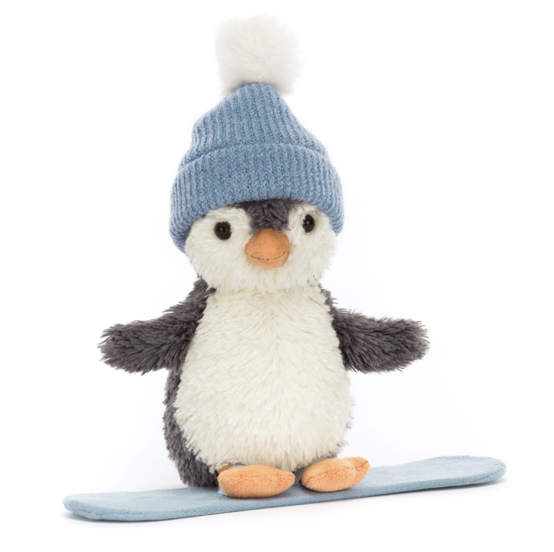 Jellycat Peanut Penguin Snowboarding Small