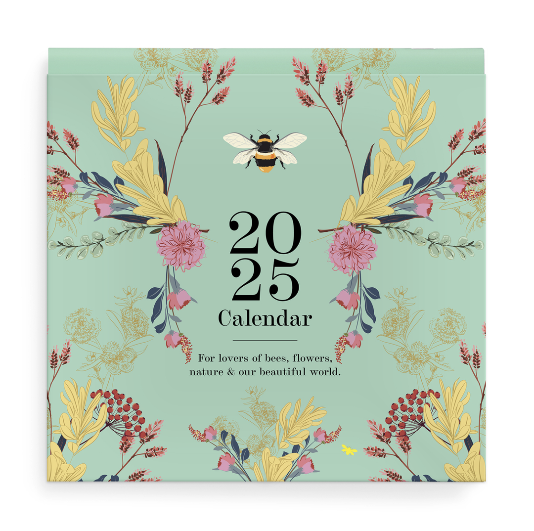 Bee 2025 Wall Calendar