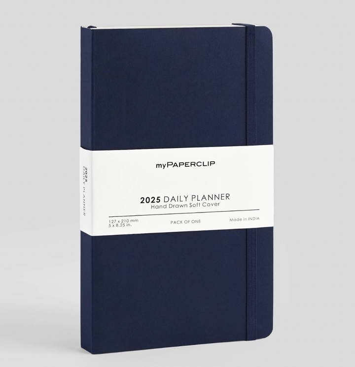 MyPaperclip 2025 Soft Cover Daily Diary - Imperial