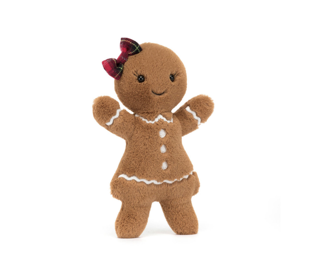 Jellycat Jolly Gingerbread Ruby Original