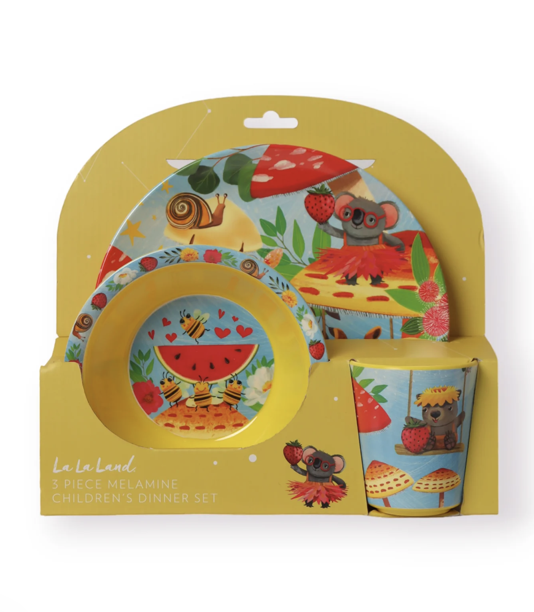 La La Land Children's Dinner Set - Bush Party