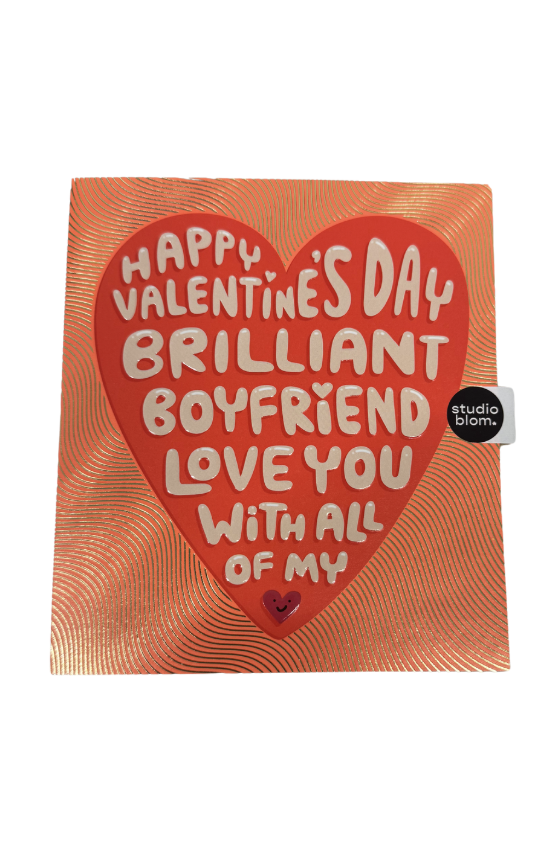 Pigment Card - Brilliant Boyfriend Heart