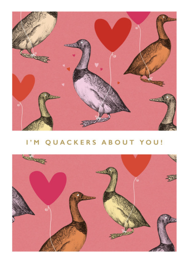 The Art File Card - Duck Quackers