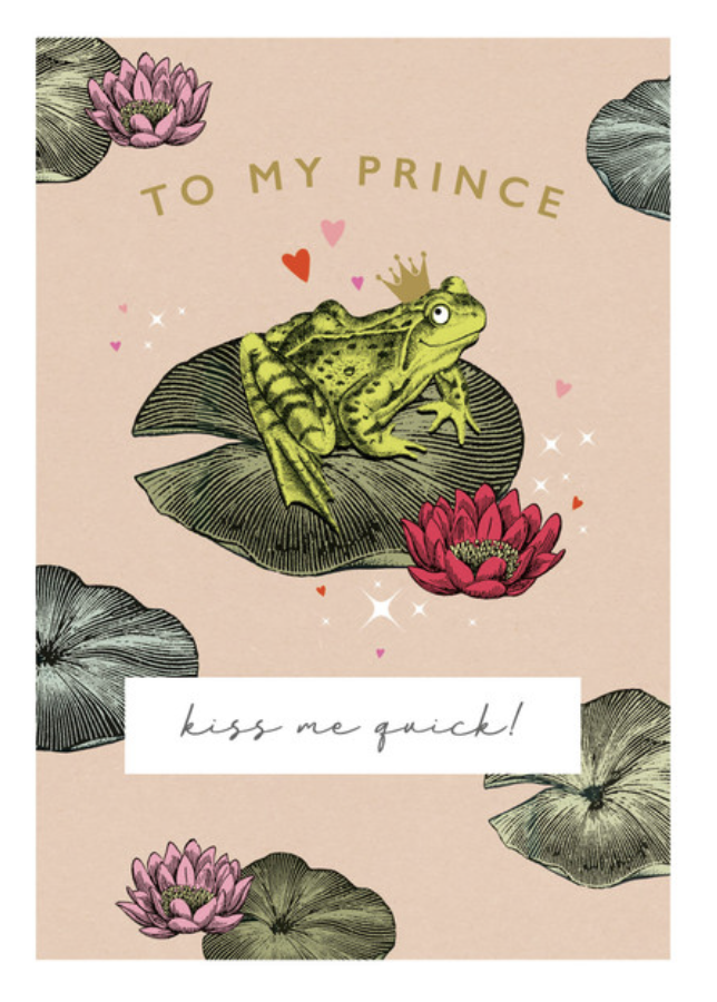 The Art File Card - Frog Prince