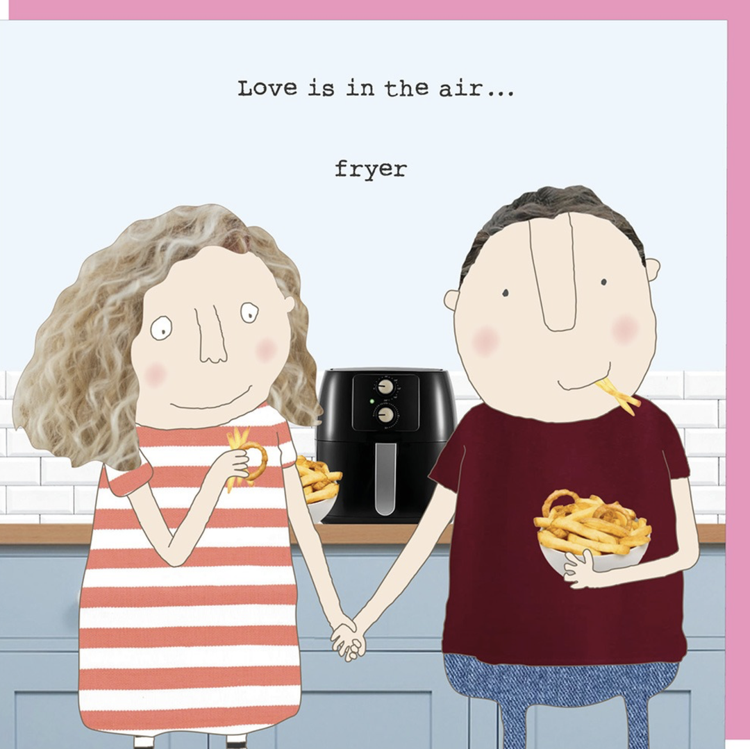 Rosie Made A Thing Card - Air Fryer