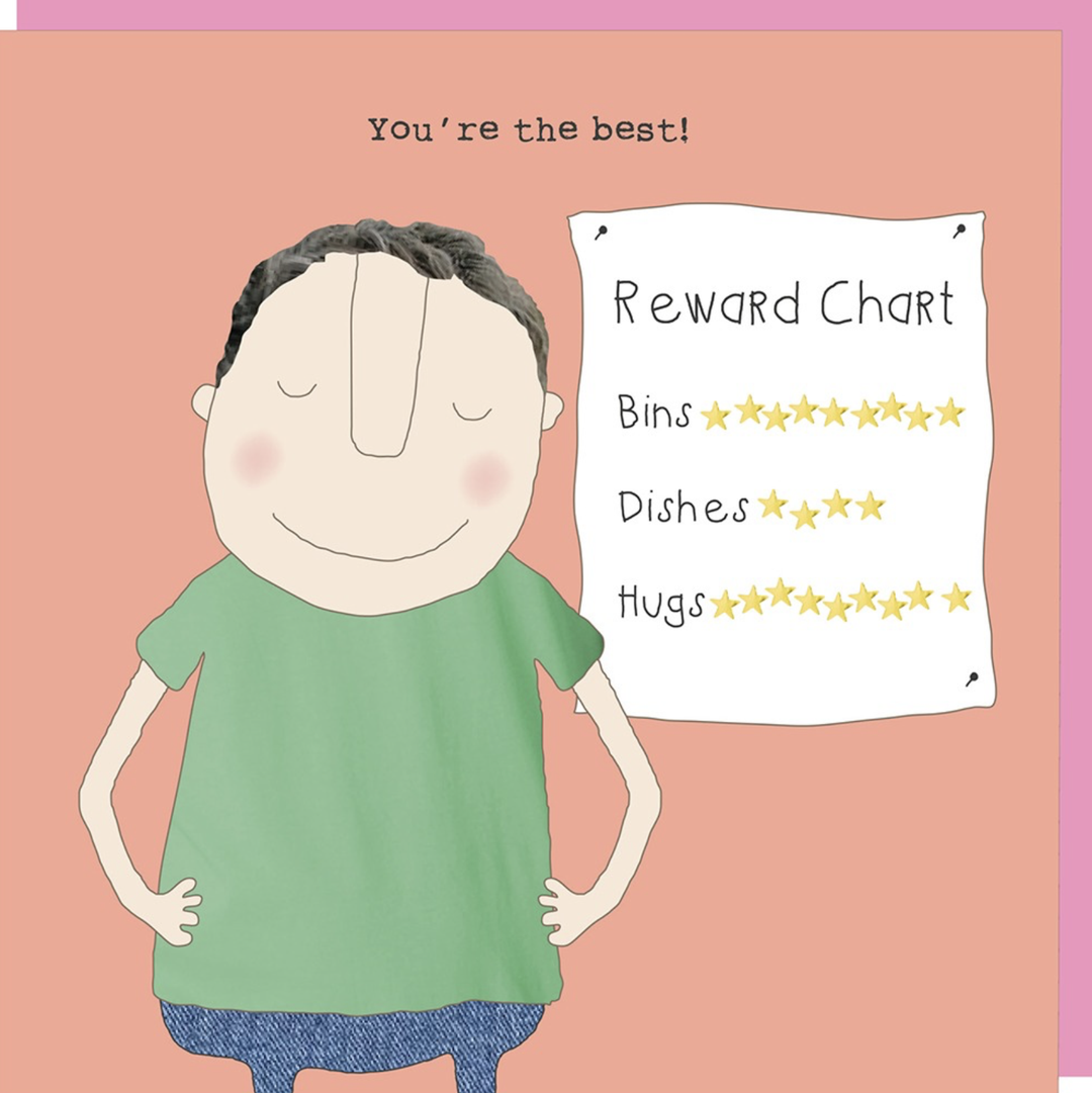 Rosie Made A Thing Card - Reward Chart