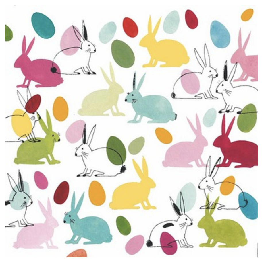 PPD Napkins - Cocktail - Rabbits and Eggs