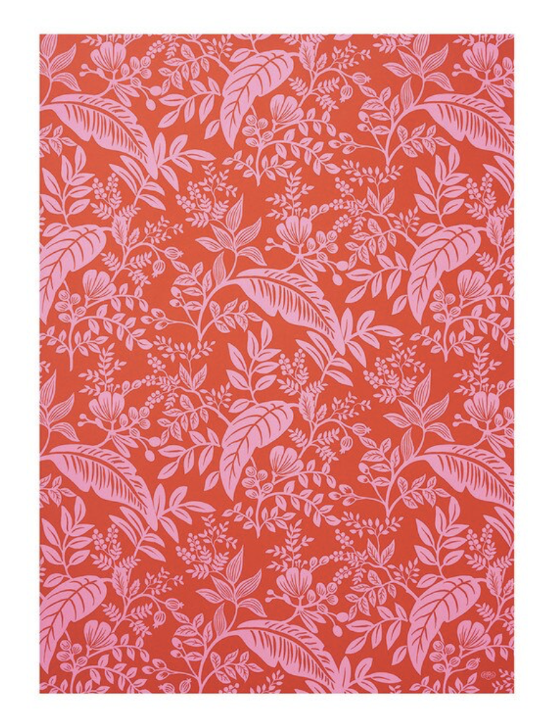 Rifle Paper Co. Single Wrapping Sheet - Canopy Neon