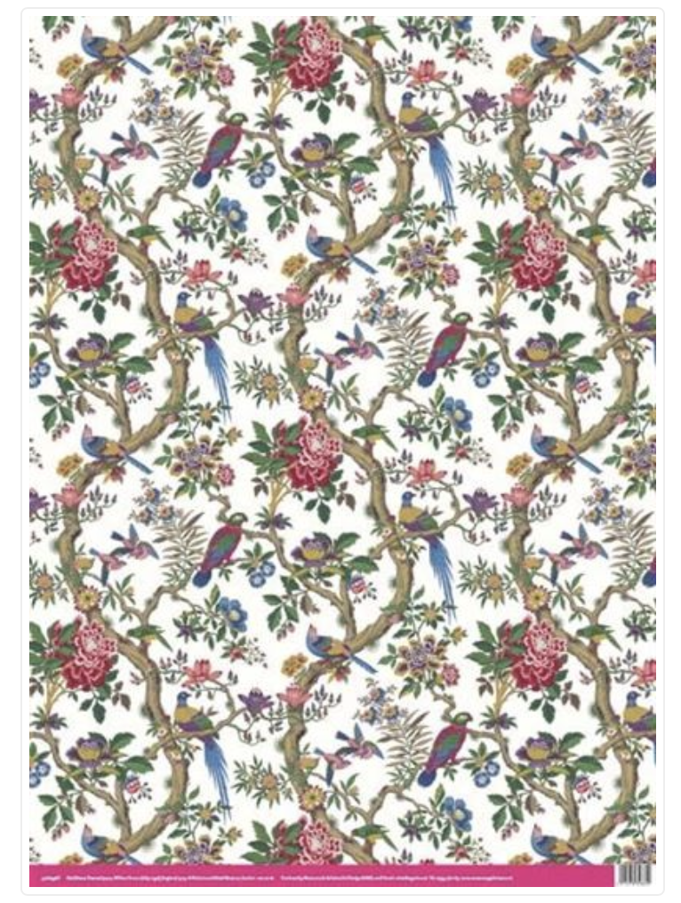 V&A Flat Wrap - The Chinese Tree Wallpaper