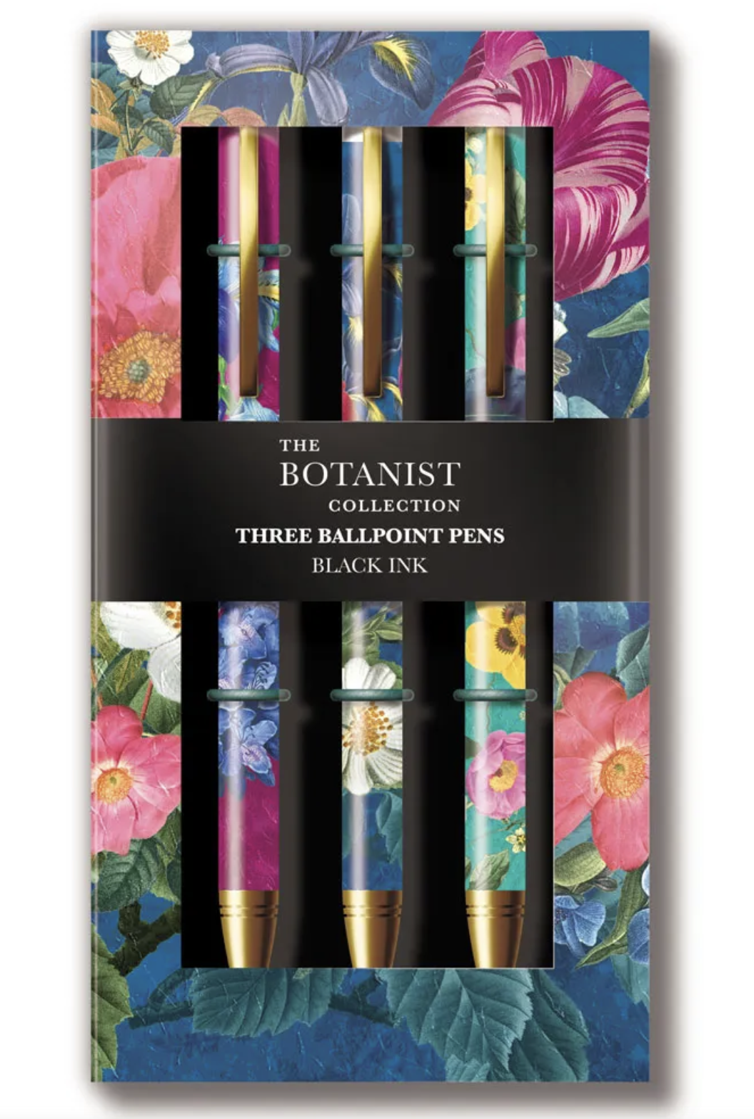 William Morris Three Pen Set - The Botanist Collection