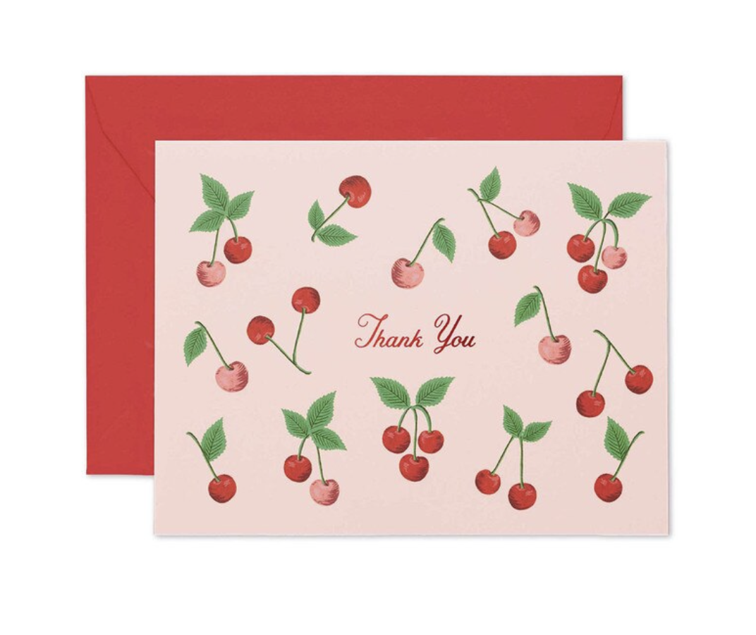 Card - Cherry Thanks