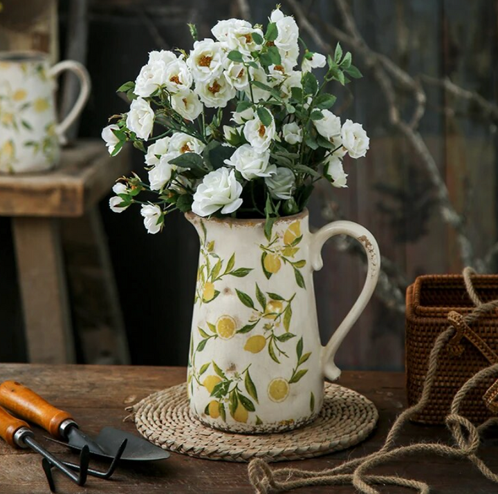 Tall Jug - Botanical Lemon