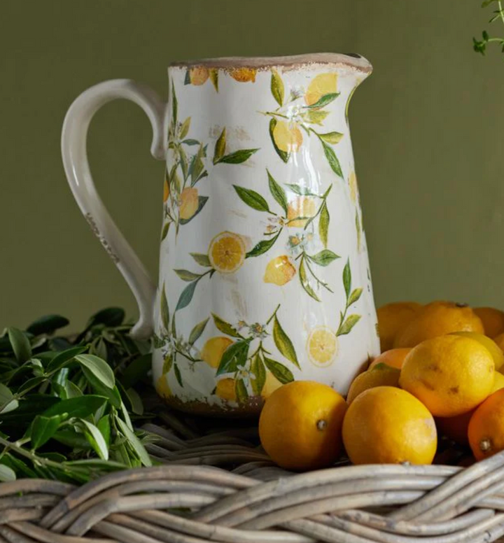 Tall Jug - Botanical Lemon