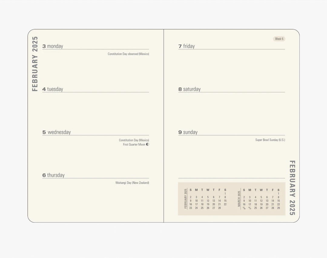 2025 Weekly Diary - Silk Tree Of Life 16 Month