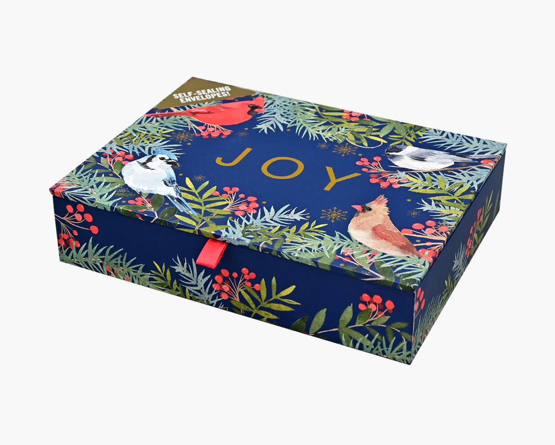 Deluxe Boxed Christmas Cards - Wings Of Joy