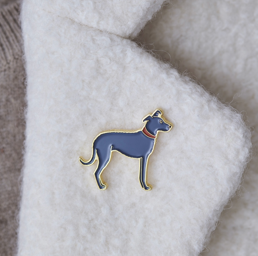 Dog Pin - Lurcher