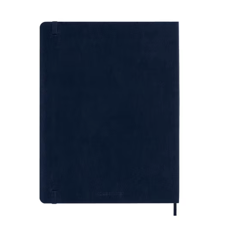 2025 Extra Large Soft Cover Weekly Diary - Sapphire Blue