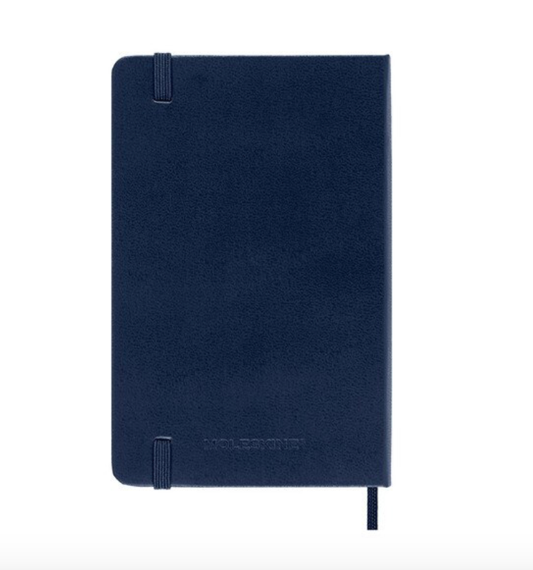 2025 Pocket Hard Cover Weekly Diary - Sapphire Blue