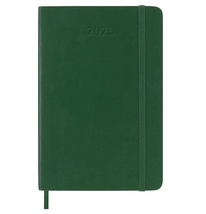 2025 Pocket Soft Cover Weekly Diary - Myrtle Green