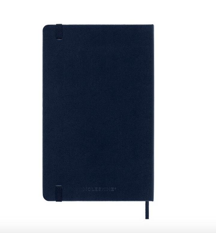 2025 Large Hard Cover Weekly Diary - Sapphire Blue