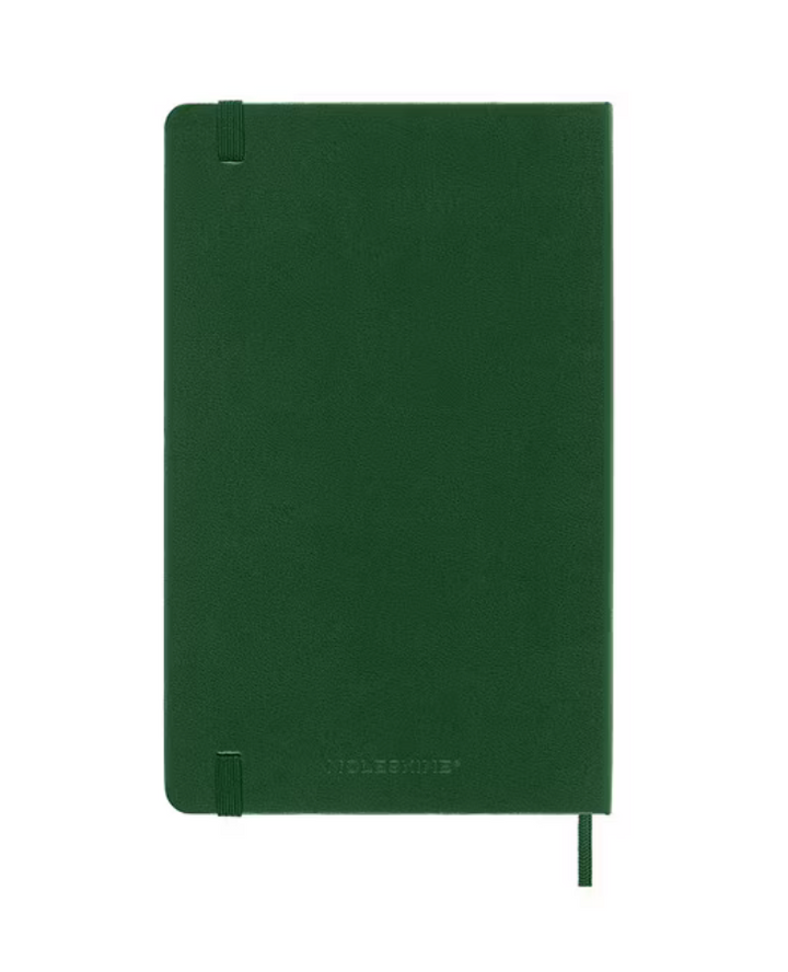 2025 Large Hard Cover Weekly Diary - Myrtle Green