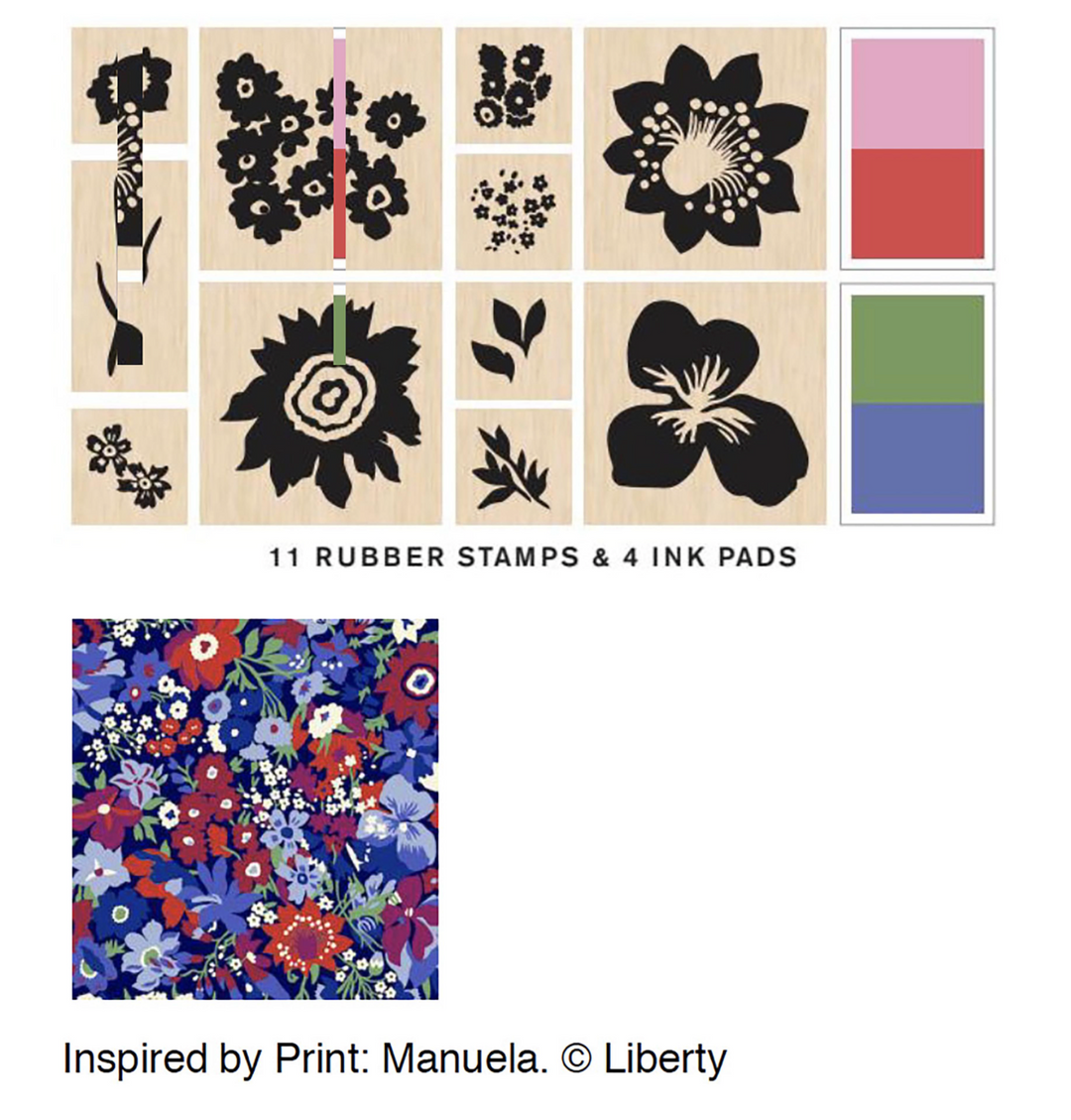 Rubber Stamp Set - Liberty