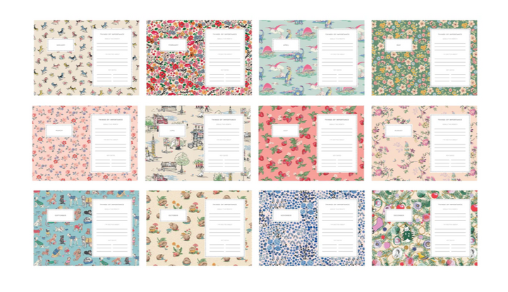 Cath Kidston 2025 A5 Weekly Diary - Dogs in the Park