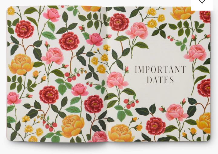 2025 Appointment Notebook - Roses