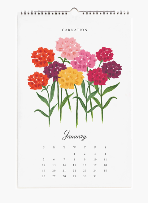 2025 Wall Calendar - Say it with Flowers