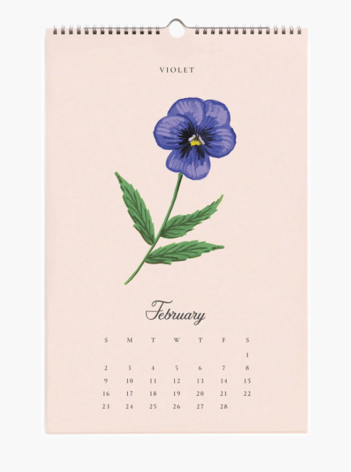 2025 Wall Calendar - Say it with Flowers