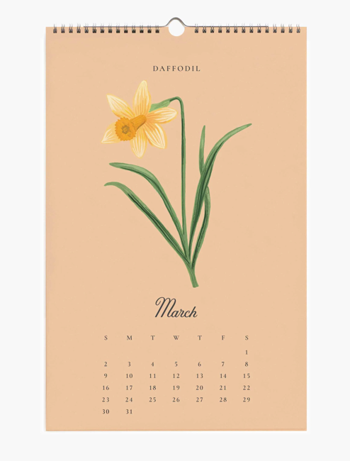 2025 Wall Calendar - Say it with Flowers